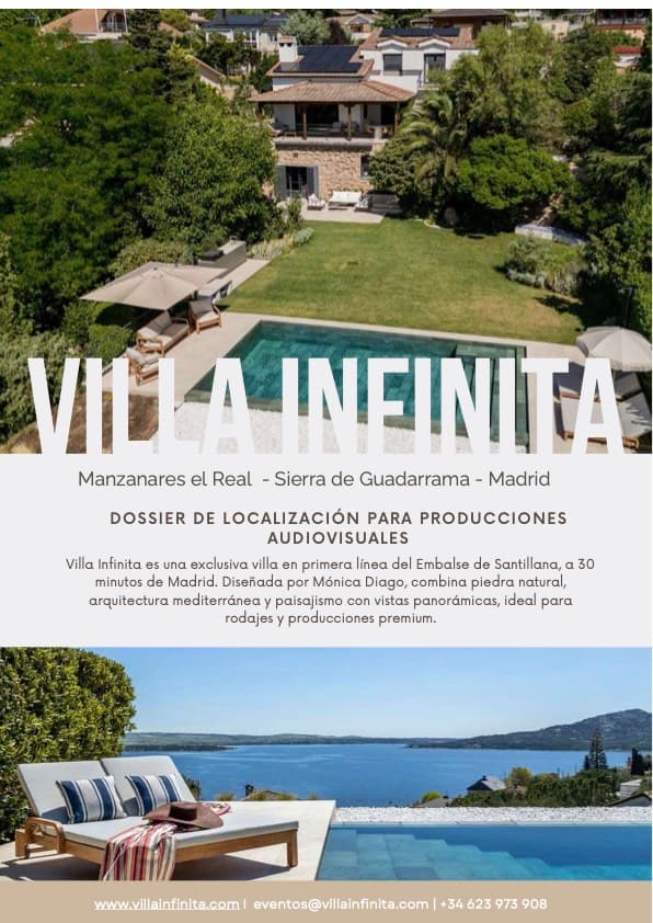 Portada del dossier de Villa Infinita